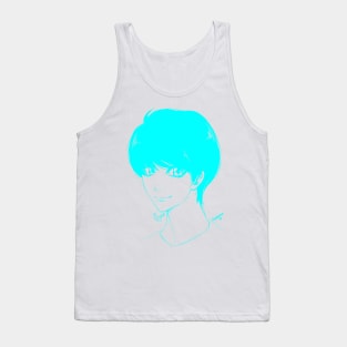 Cyan Tank Top